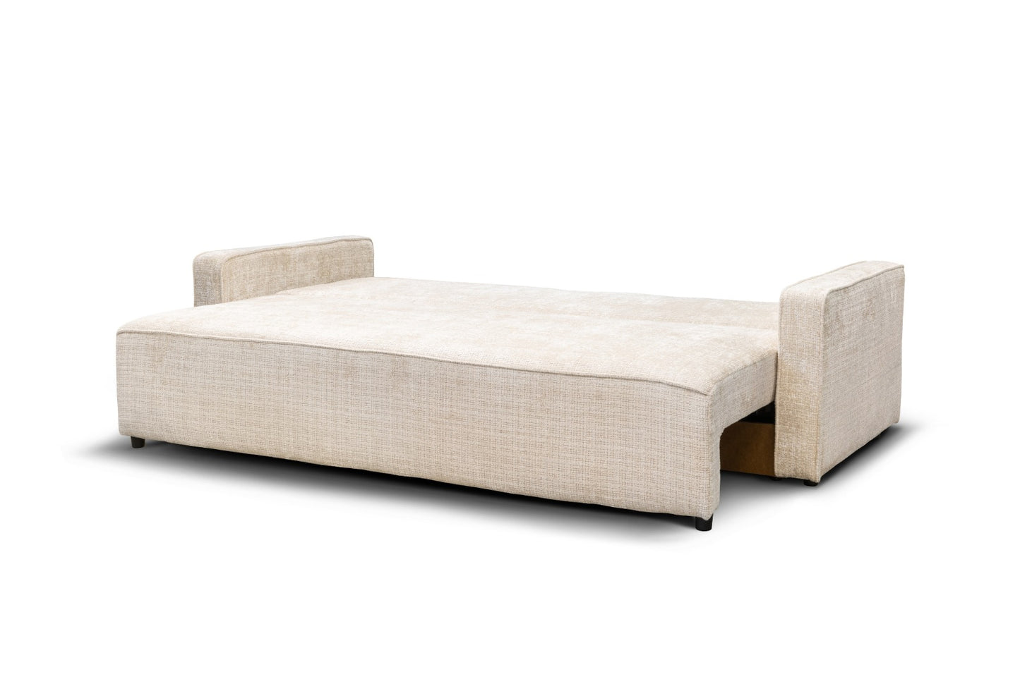 Canapé convertible NICOLE Marbella blanc cassé