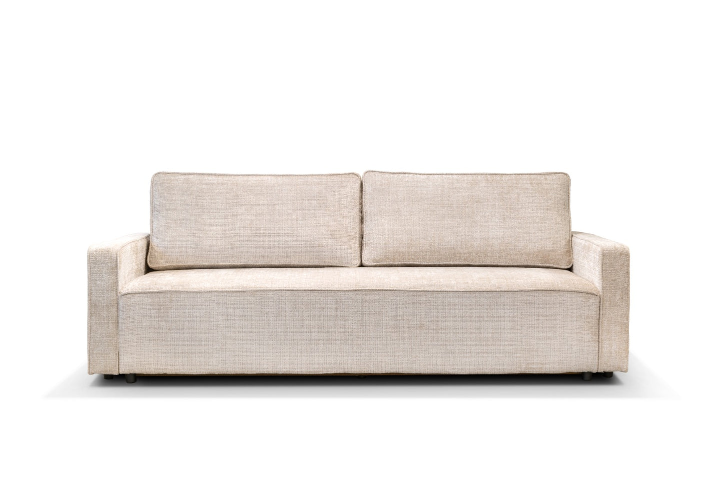 Canapé convertible NICOLE Marbella blanc cassé
