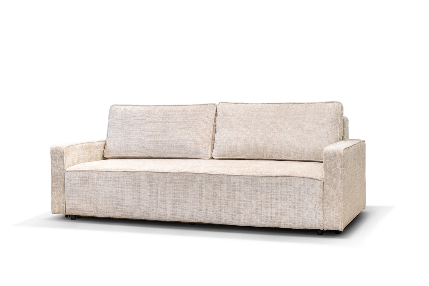 Canapé convertible NICOLE Marbella blanc cassé