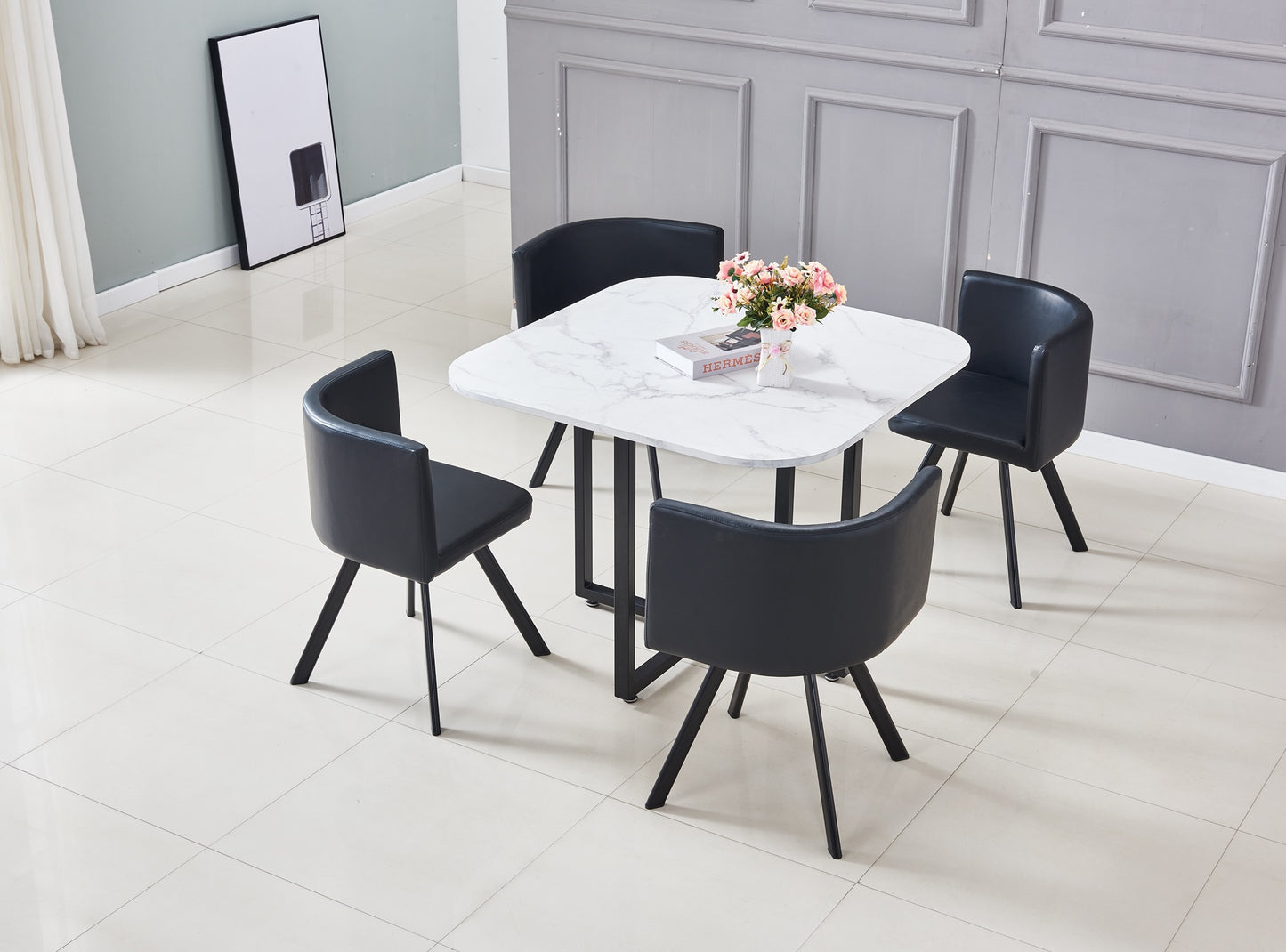 Table à manger VENDOME + chaises 4+1