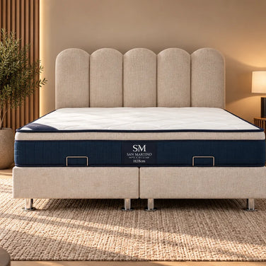Lit coffre DALI en marbella beige
