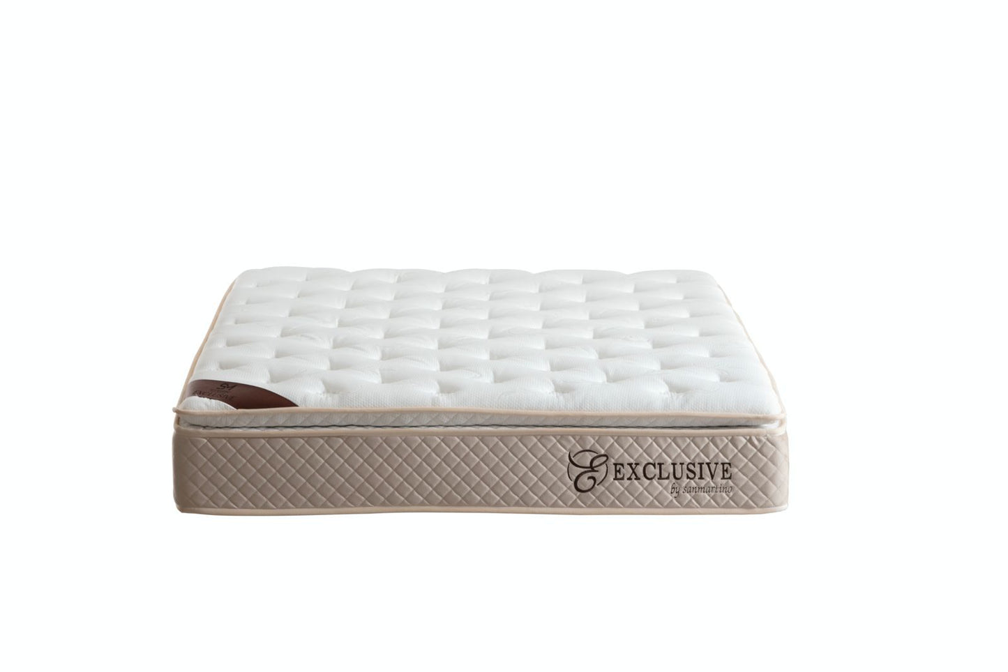 Matelas à ressort avec surmatelas intégré : épaisseur 32 cm Exclusive Beige