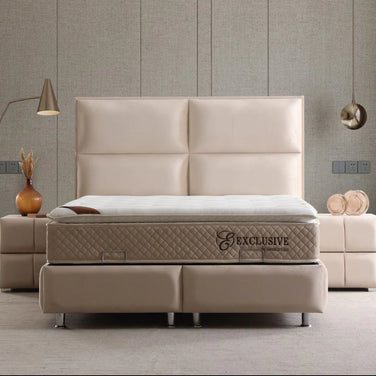 Lit coffre - SIDNEY BEIGE