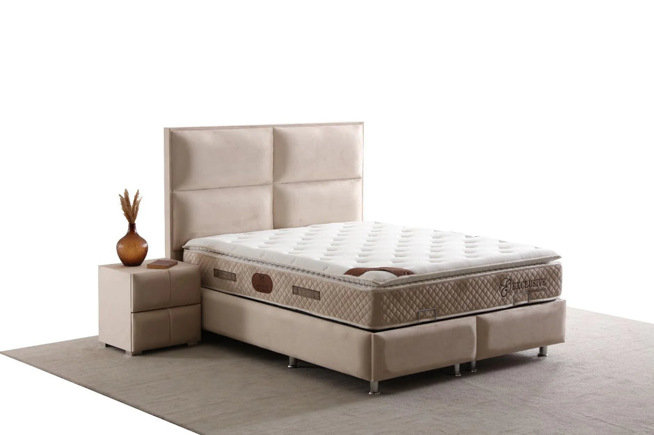 Lit coffre - SIDNEY BEIGE