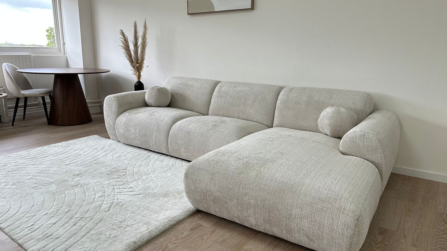 Canapé Cloud Tissu Marbella Crème