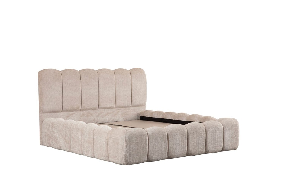 Lit Coffre ALYA BEIGE - Marbella