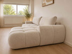 Canapé LEO Convertible – Tissu Marbella Beige