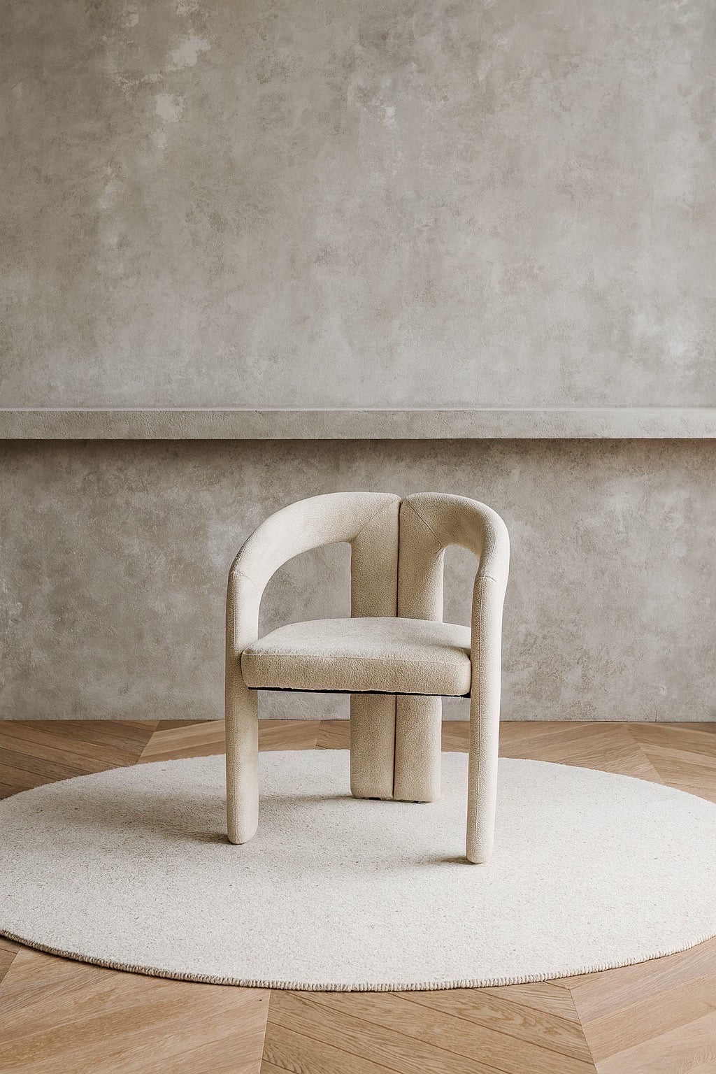 Chaise ONYX Chenille taupe