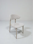 Chaise BOHEME chenille beige Travertin