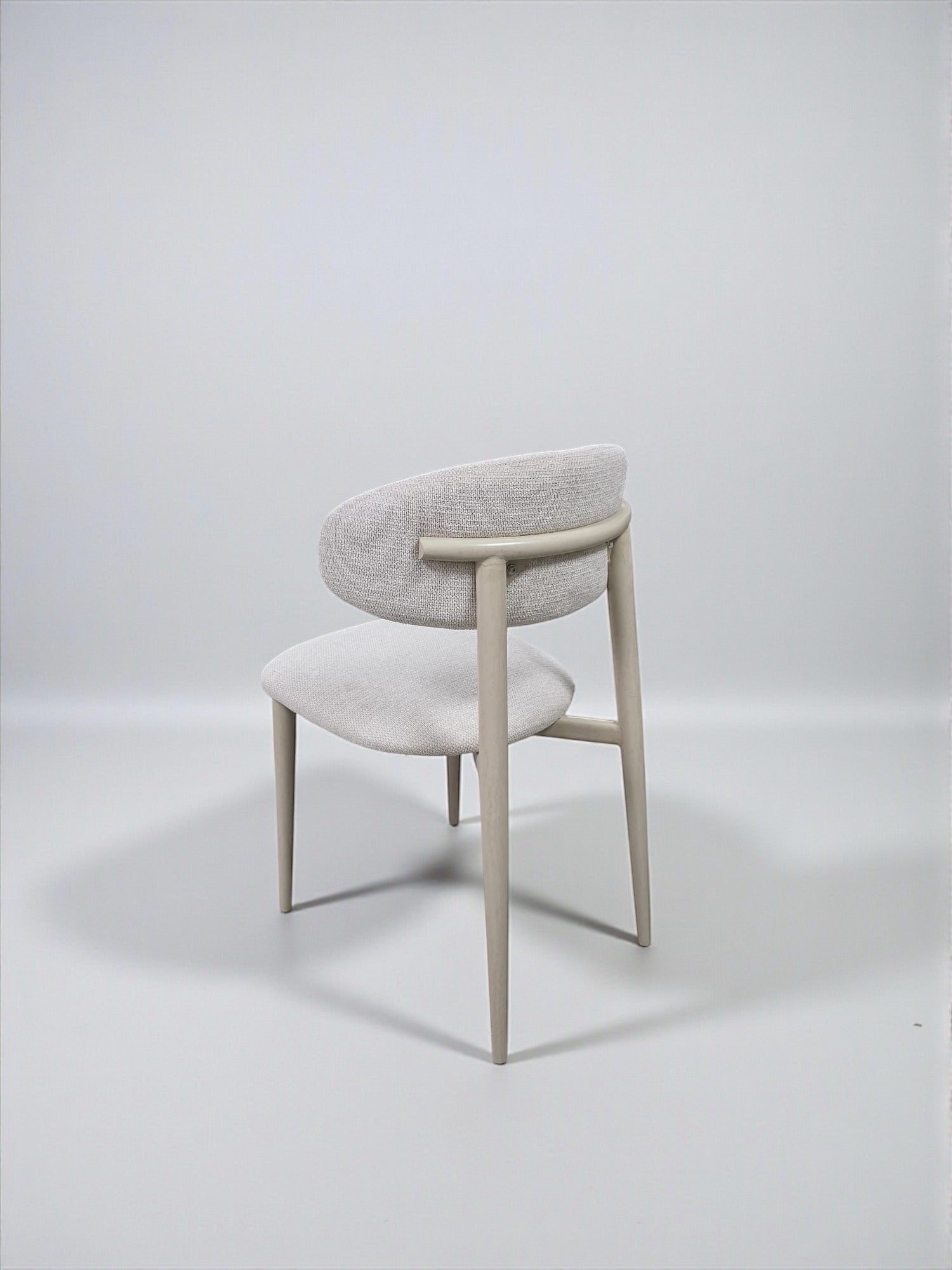 Chaise BOHEME chenille beige Travertin