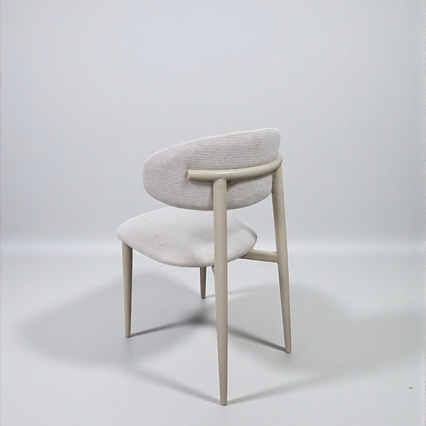 Chaise BOHEME chenille beige Travertin