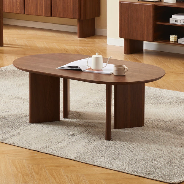 Table basse AMBRE Noyer