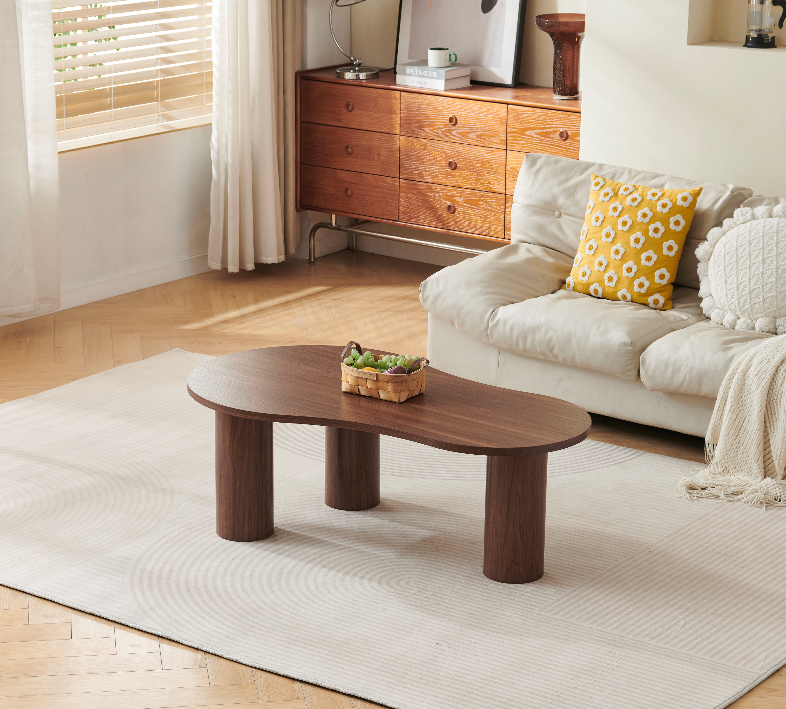 Table basse IBIZA Noyer