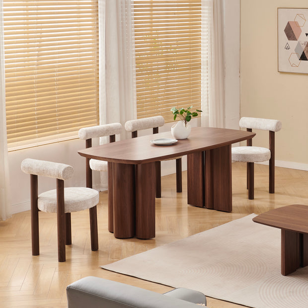 Table à manger TRINITY Noyer