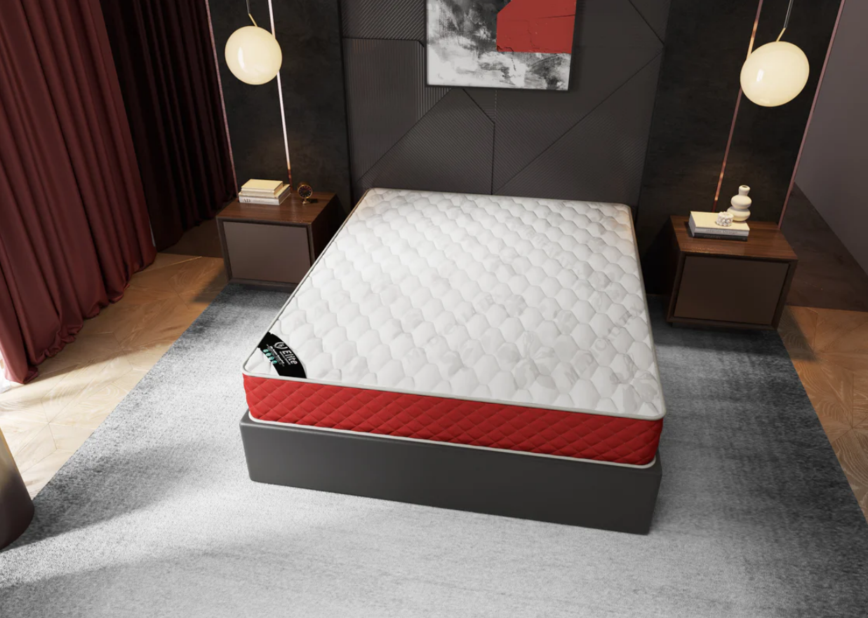 Matelas ÉLITE mousse de haute qualité : épaisseur 25 cm ROSSO FERME